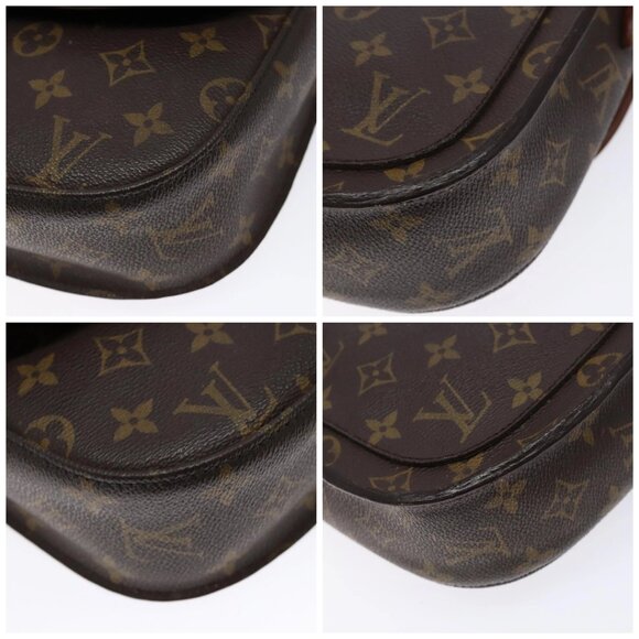 LOUIS VUITTON Monogram Monogram Saint Cloud GM Shoulder Bag M51242 Auth 135102 - Picture 13 of 15